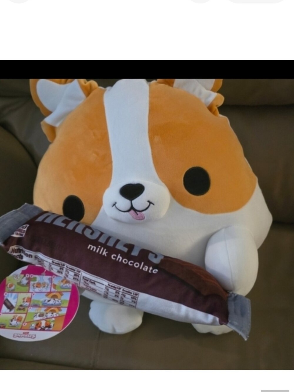 Zuru Snackles Super Sized Plush Toy NWT - Benji